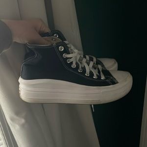 women’s platform high top converse sneakers